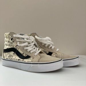 Vans x Disney 101 Dalmatians High Top Sneakers Rare Limited Edition Women Size 6